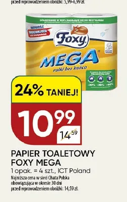 Papier toaletowy delicatis Regina promocja w Chata Polska