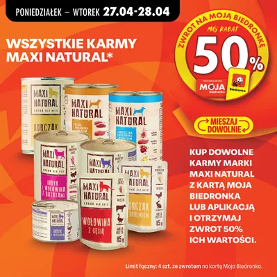 Od poniedziałku, strona 23 promocja w Biedronka