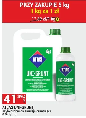 Grunt ATLAS UNI-GRUNT promocja w Merkury Market