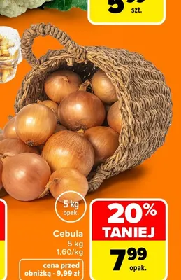 Cebula promocja w Carrefour
