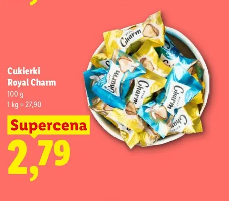 Cukierki Royal Charm promocja w Lidl
