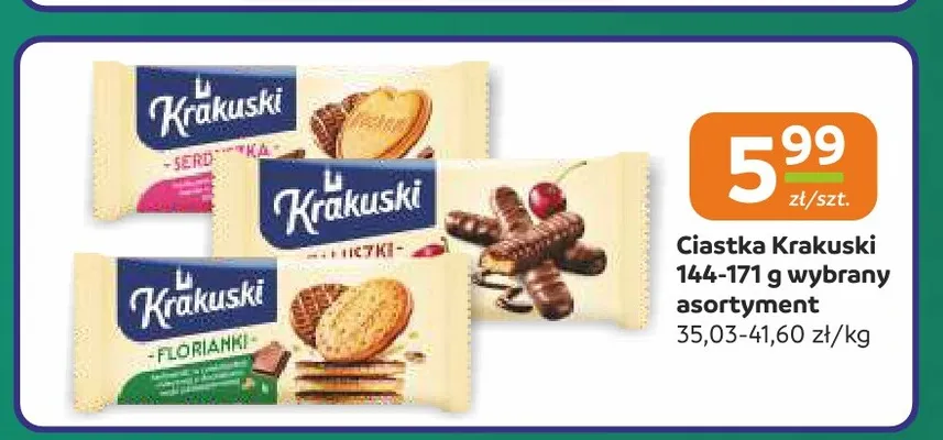 Ciastka Krakuski promocja w Społem Częstochowa