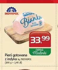 Pierś gotowana z indyka Indykpol promocja w MALINKA