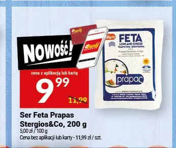 Ser Feta Prapas Stergios&Co promocja w Twój Market