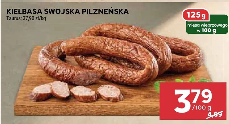 Kiełbasa swojska pilzneńska promocja w Stokrotka