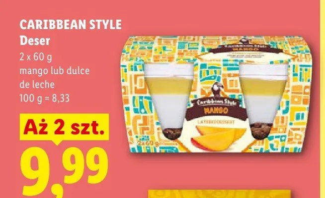 Deser Caribbean Style promocja w Lidl
