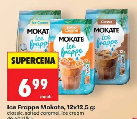Kawa Mokate Ice Frappe Ice Cream promocja w Biedronka