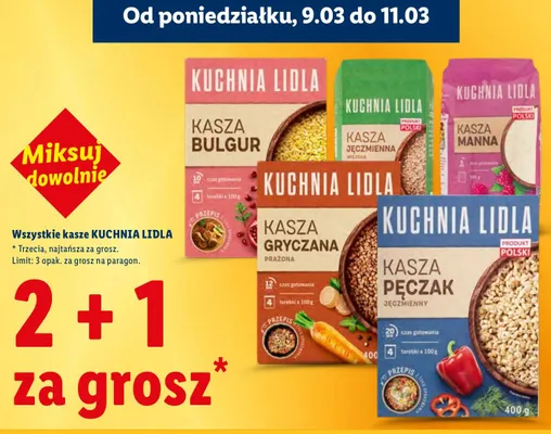 Kasza manna promocja w Lidl