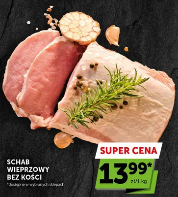 Schab wieprzowy bez kości promocja w ABC
