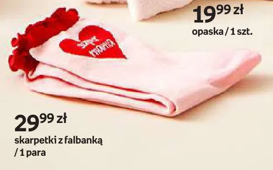 Skarpetki z falbanką promocja w Empik