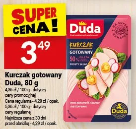 Kurczak gotowany Duda promocja w Twój Market