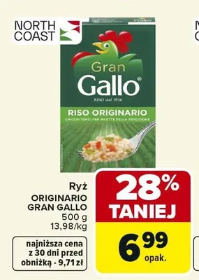 Ryż Originario Gran Gallo promocja w Carrefour