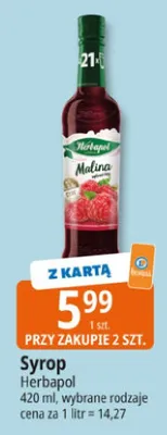 Syrop wybrane rodzaje promocja w Leclerc