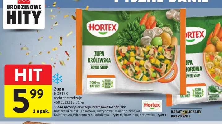 Zupa Hortex kalafiorowa promocja w Intermarche