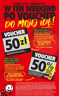 Tani Weekend, strona 3 promocja w Biedronka