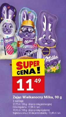 Czekolada Wielkanocny Zając promocja w Twój Market