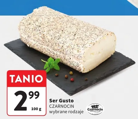 Ser Gusto czarnocin wybrane rodzaje promocja w Intermarche