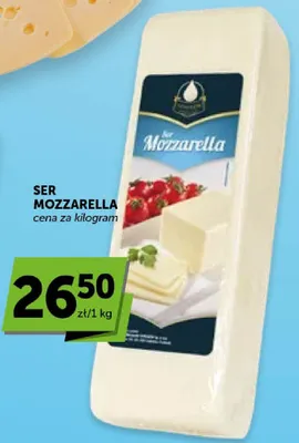 Ser mozzarella promocja w Groszek