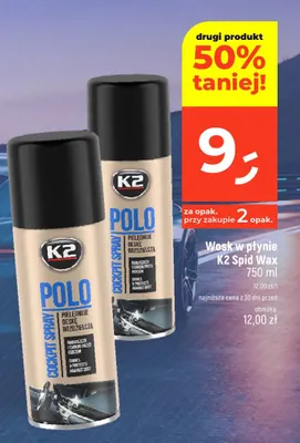 Wosk w płynie K2 Spid Wax promocja w Dealz