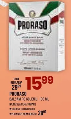Balsam po goleniu Proraso promocja w Drogerie Natura