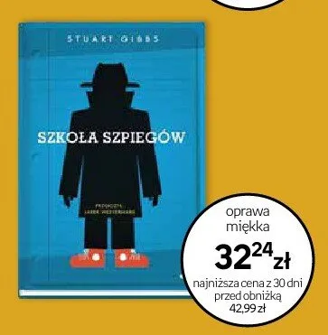 Książka Szkoła Szpiegów oprawa miękka promocja w Dzień Dziecka