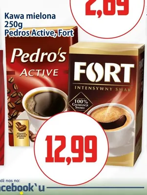 Kawa mielona Pedro's Active promocja w Kupiec
