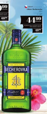 Likier Becherovka promocja w POLOmarket