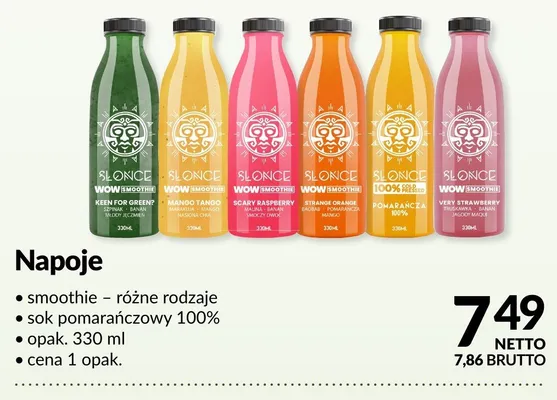 Sok pomarańczowy 100% promocja w Makro