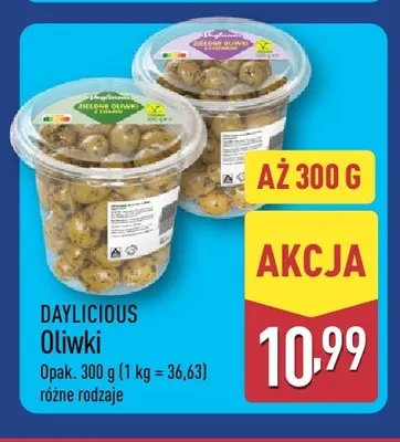 Oliwki Daylicious promocja w Aldi