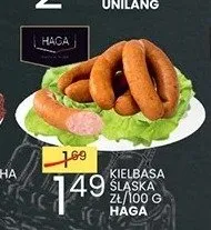Kiełbasa śląska Haga promocja w Wafelek