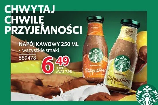 Napój kawowy Starbucks Frappuccino promocja w Selgros