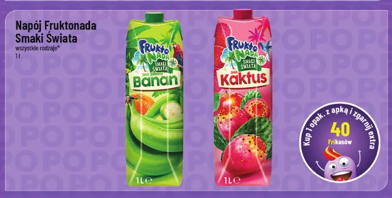 Napój Fruktonada Smaki Świata kaktus promocja w POLOmarket
