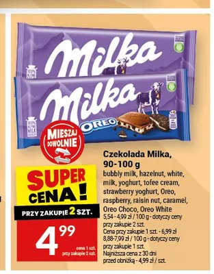 Czekolada Milka Oreo promocja w Twój Market