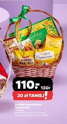 Zestaw prezentowy Słonecznik promocja w Netto