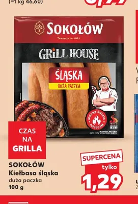 Kiełbasa śląska Sokołów promocja w Kaufland