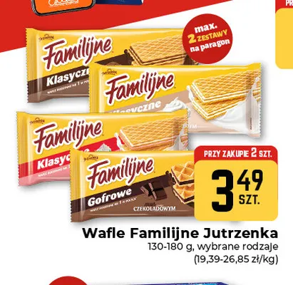 Wafle Familijne Jutrzenka promocja w Społem Częstochowa