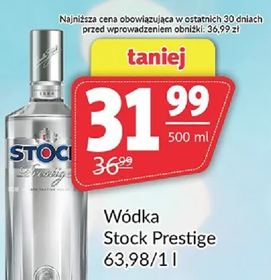 Wódka Stock Prestige promocja w Prim Market