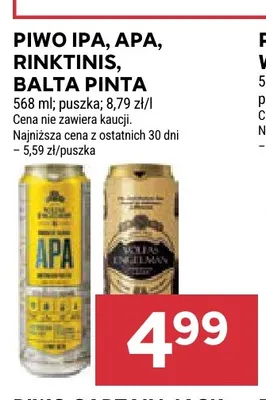 Piwo IPA Volfas Engelman promocja w Stokrotka