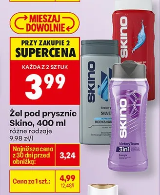 Żel pod prysznic różne rodzaje promocja w Biedronka