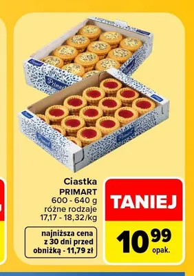Ciastka Primart promocja w Carrefour