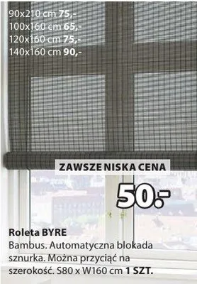 Roleta Byre promocja w Jysk
