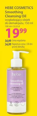 Olejek Smoothing Cleansing Oil promocja w Hebe