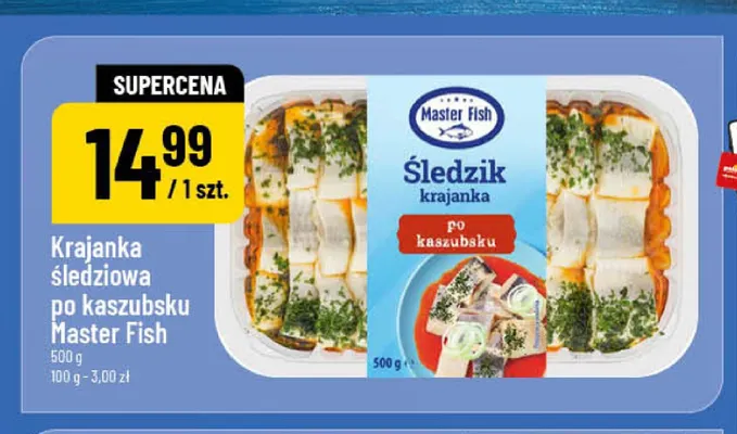 Krajanka śledziowa po kaszubsku Master Fish promocja w POLOmarket
