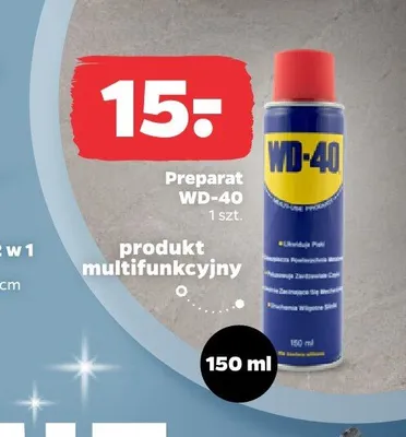 Preparat wielofunkcyjny WD-40 promocja w Netto