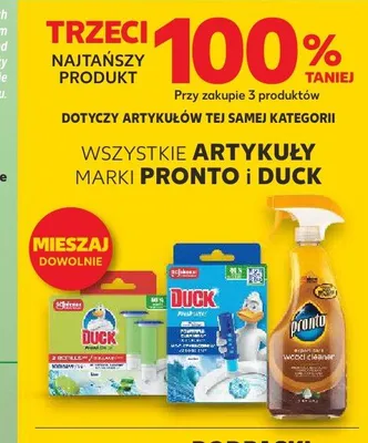 Krążki do WC Duck promocja w Kaufland