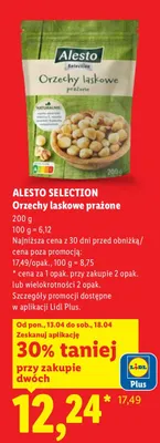 Orzechy laskowe prażone promocja w Lidl