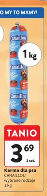 Karma dla psa Canaillou promocja w Intermarche
