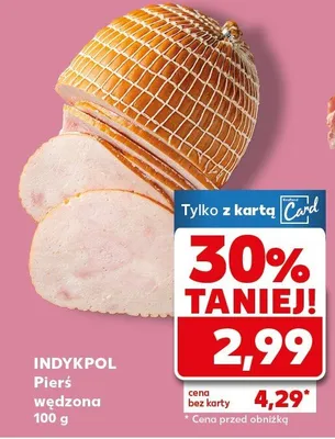 Pierś wędzona promocja w Kaufland
