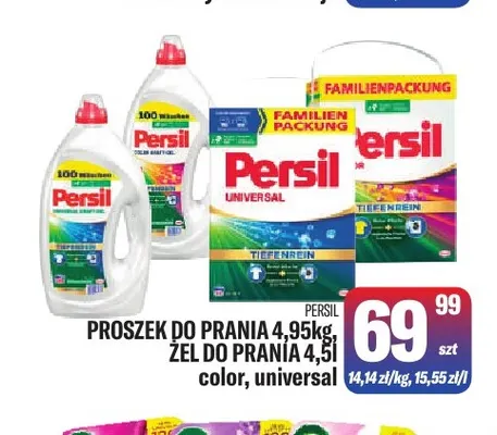Proszek do prania color Persil promocja w Tomi Markt