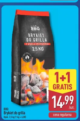 Brykiet do grilla Bbq promocja w Aldi